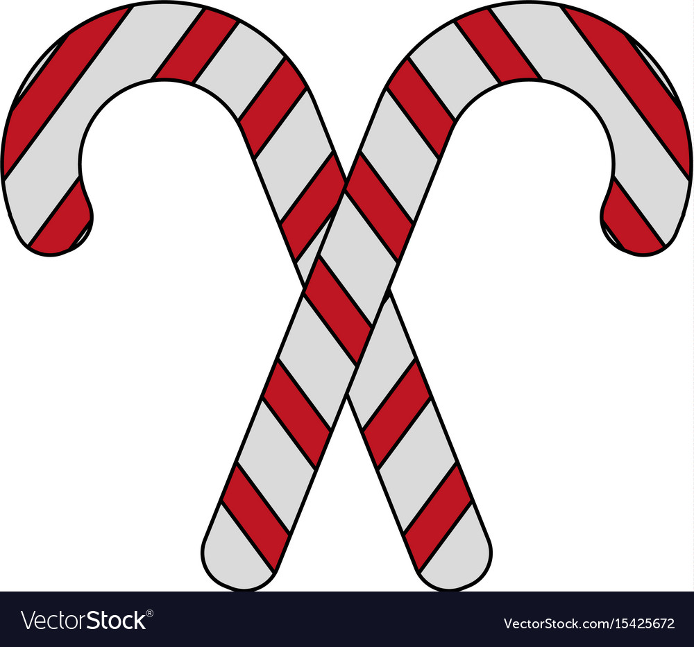 Candy cane design Royalty Free Vector Image - VectorStock