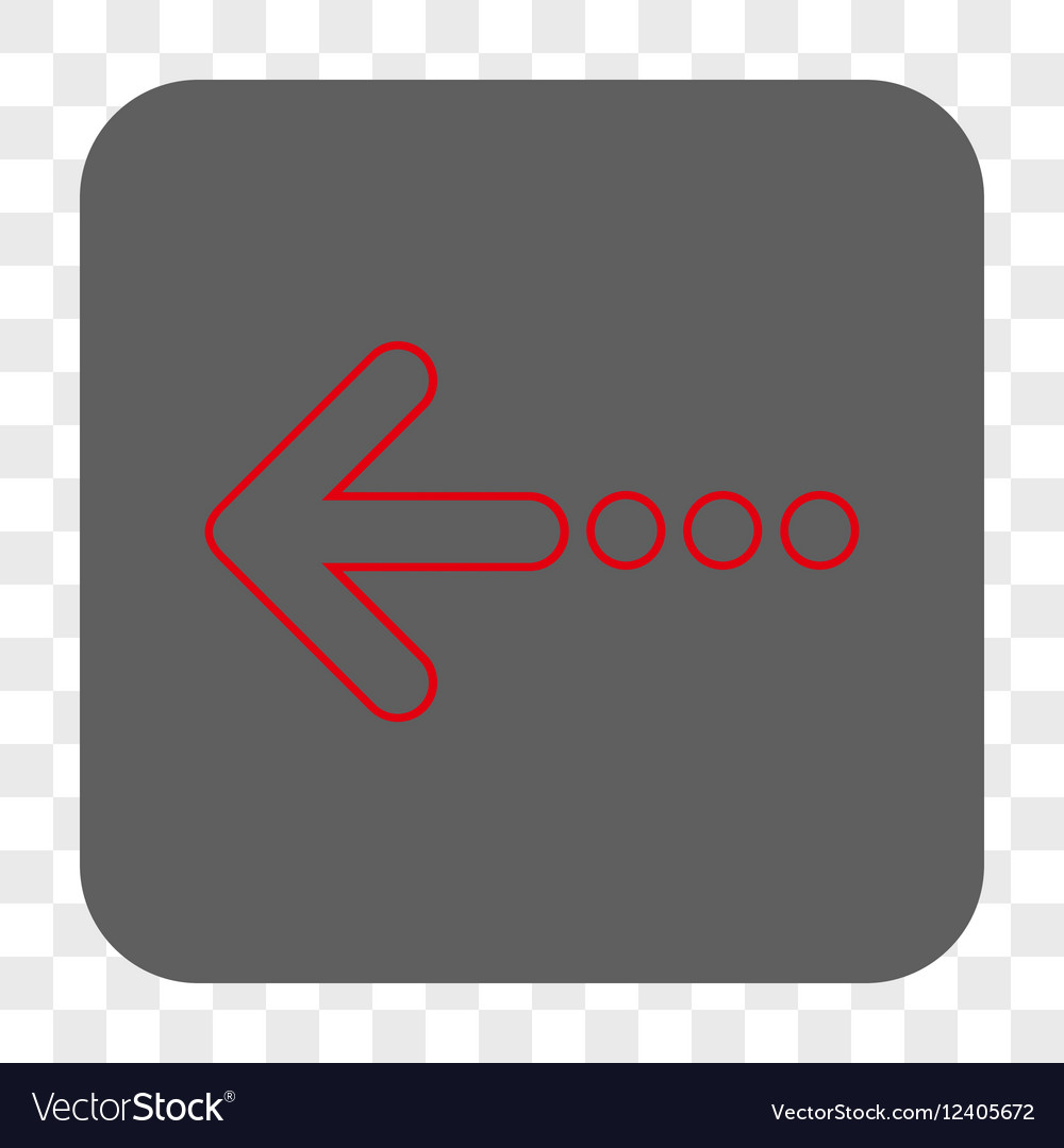 Send left rounded square button