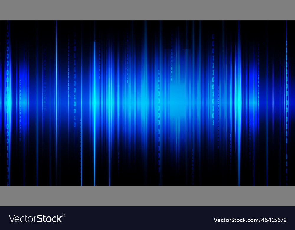 Technology background with hi-tech digital data vector image Technology background with hi-tech digital data