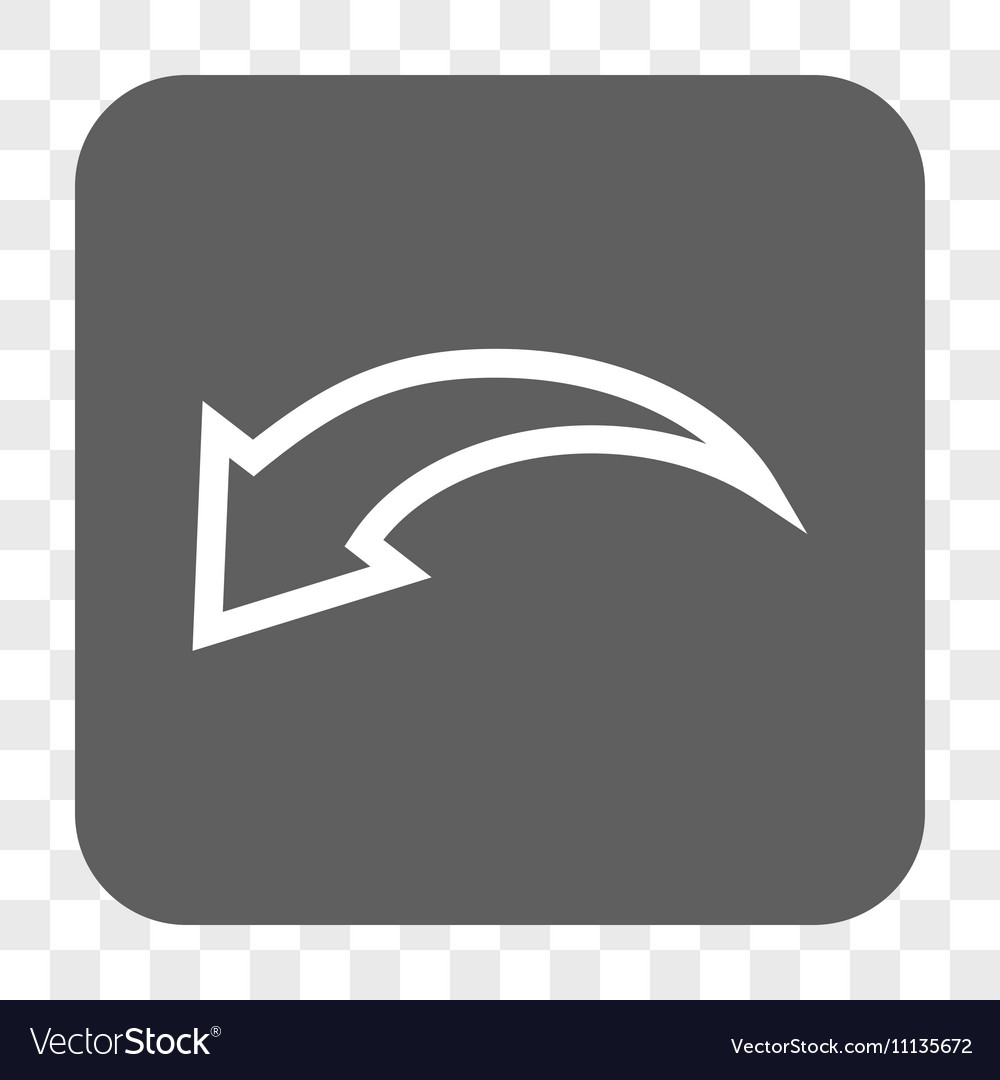 Undo rounded square button