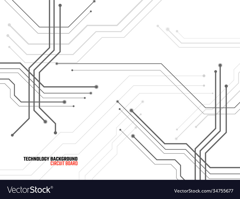 Abstract background with circuit board technology