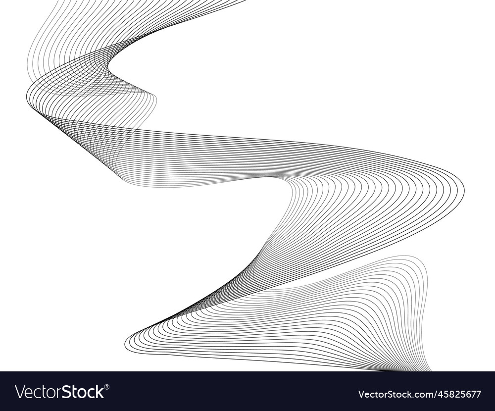 Abstract wave element for design digital vector image Abstract wave element for design digital