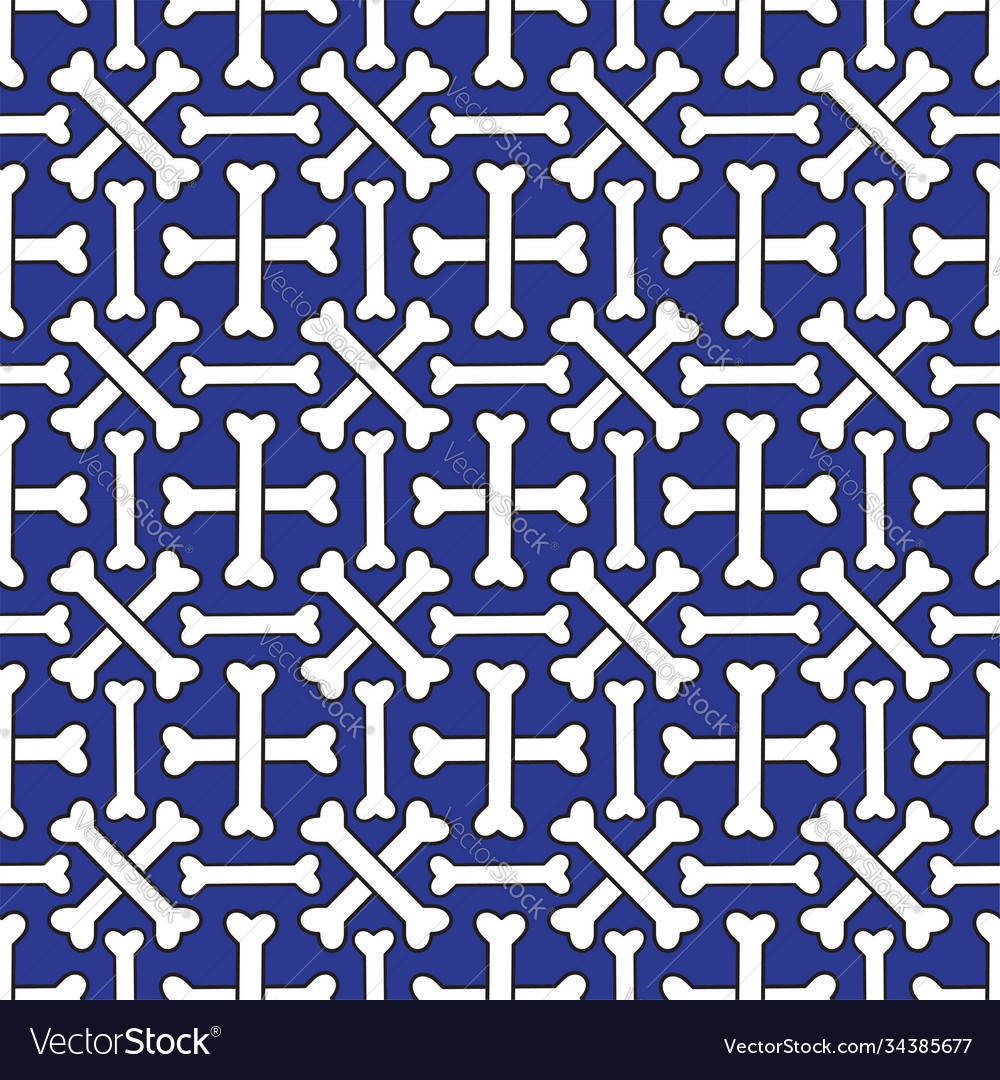 Crossbones texture seamless pattern stock design