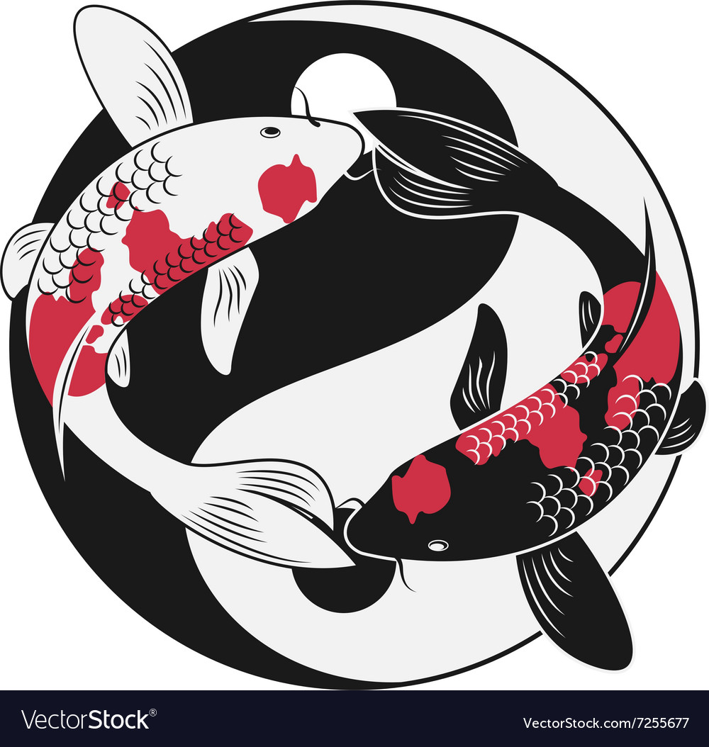 KoiFish preview Royalty Free Vector Image - VectorStock