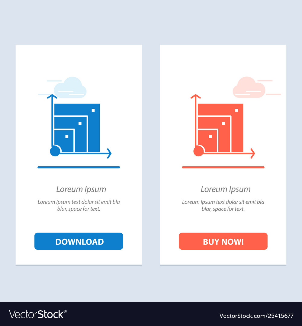 Scalable system science blue vector image Scalable system science blue