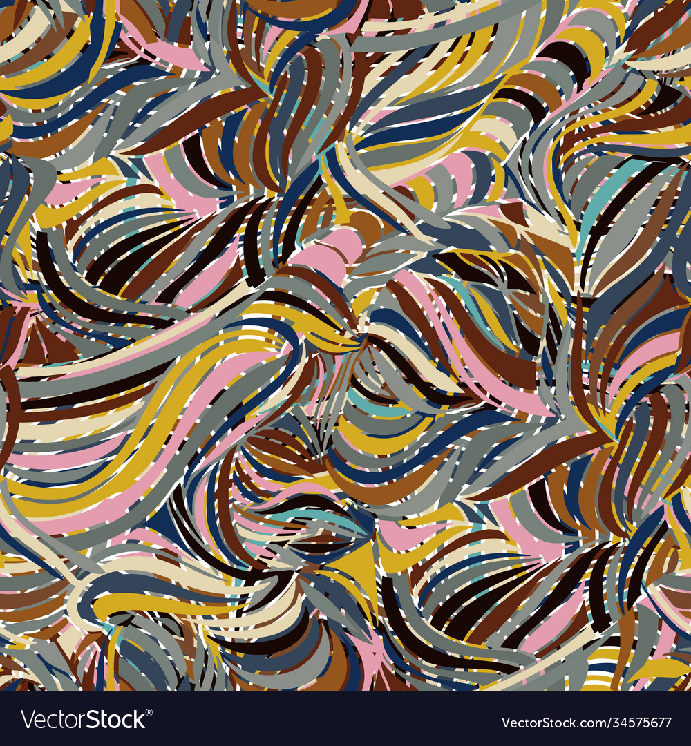 Seamless pattern with lines Vector Image Seamless pattern with lines