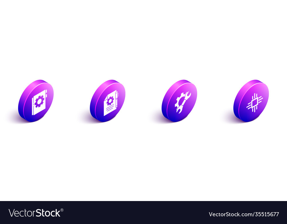 Set isometric user manual document settings