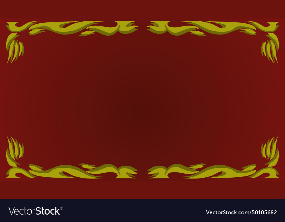 A gradient red abstract background with yellow Vector Image A gradient red abstract background with yellow