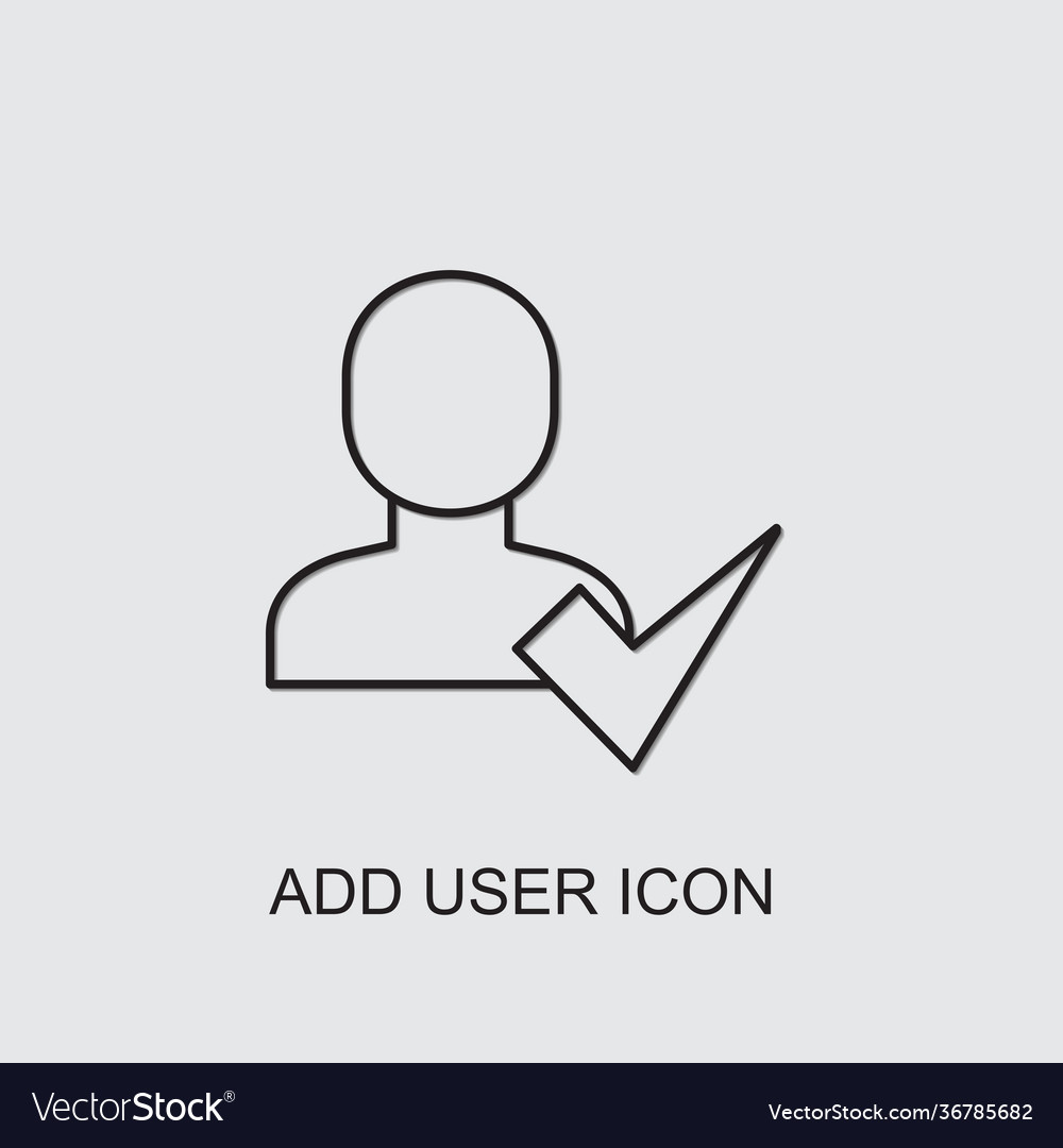 Add user icon