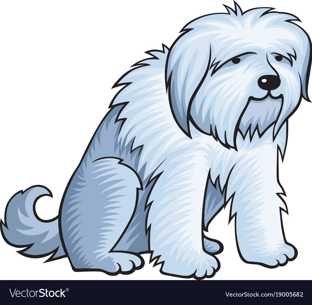 Cartoon dog Royalty Free Vector Image - VectorStock