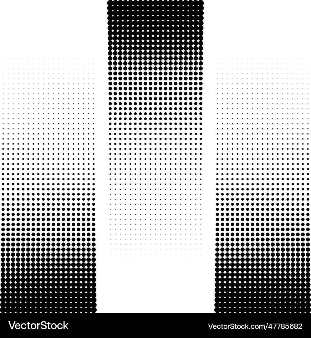 Halftone gradient retro background Royalty Free Vector Image