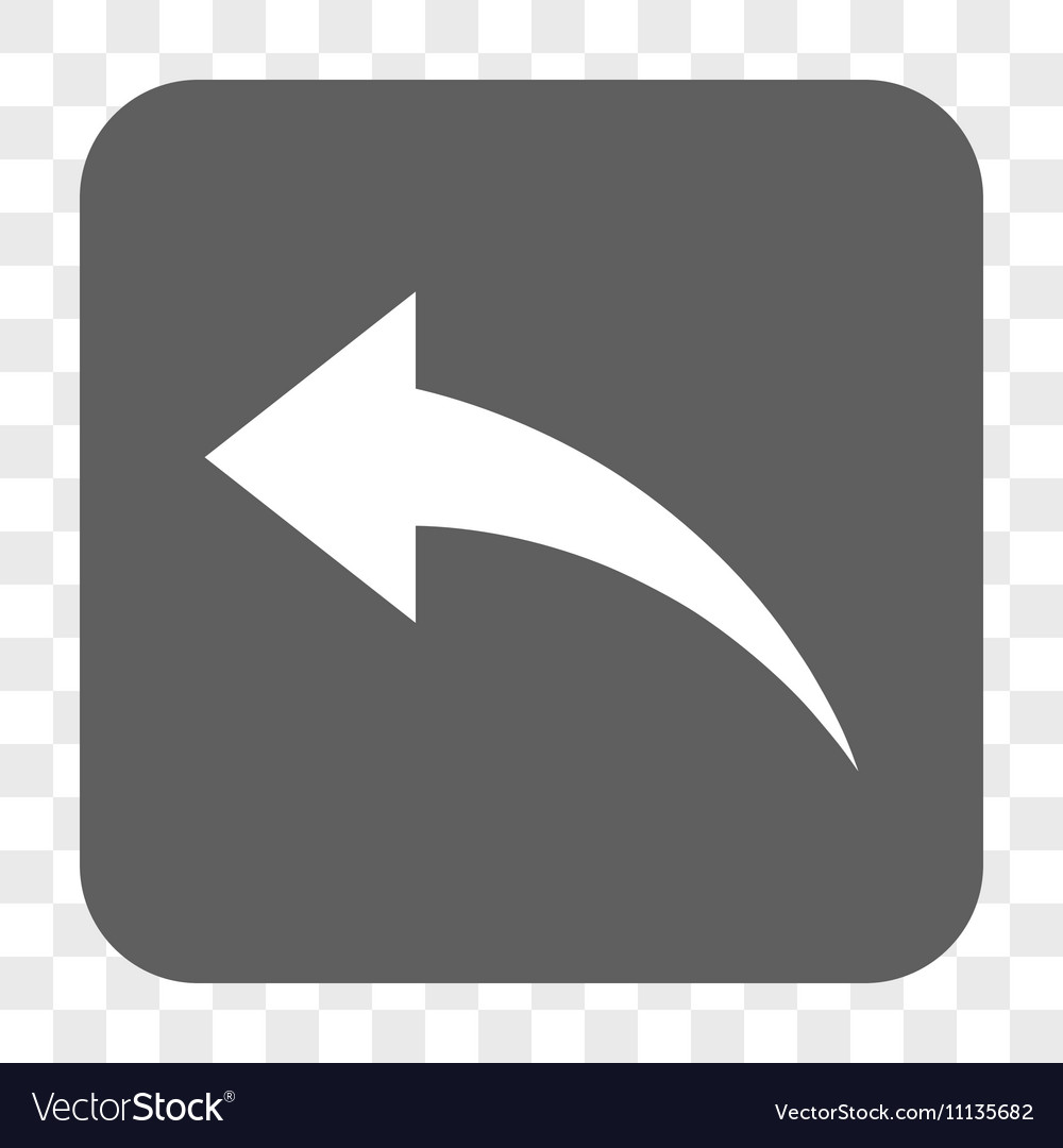 Undo rounded square button