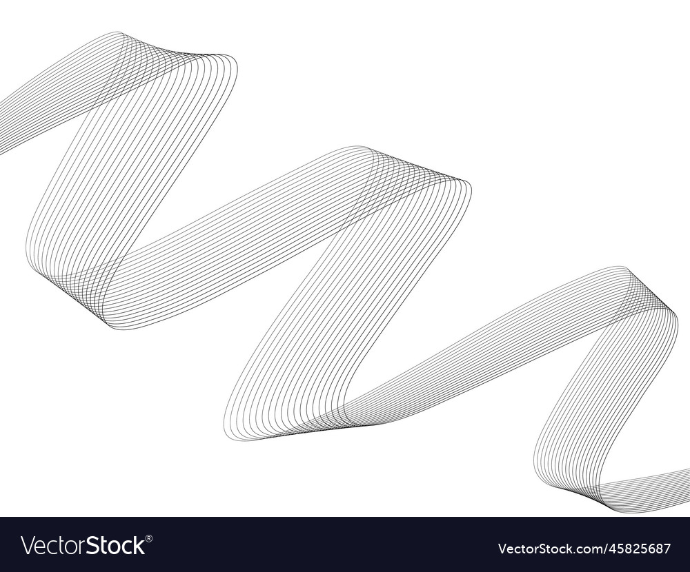 Abstract wave element for design digital vector image Abstract wave element for design digital