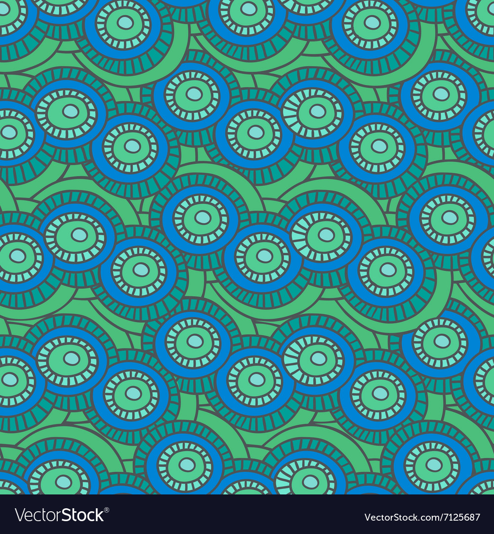 Circle seamless pattern
