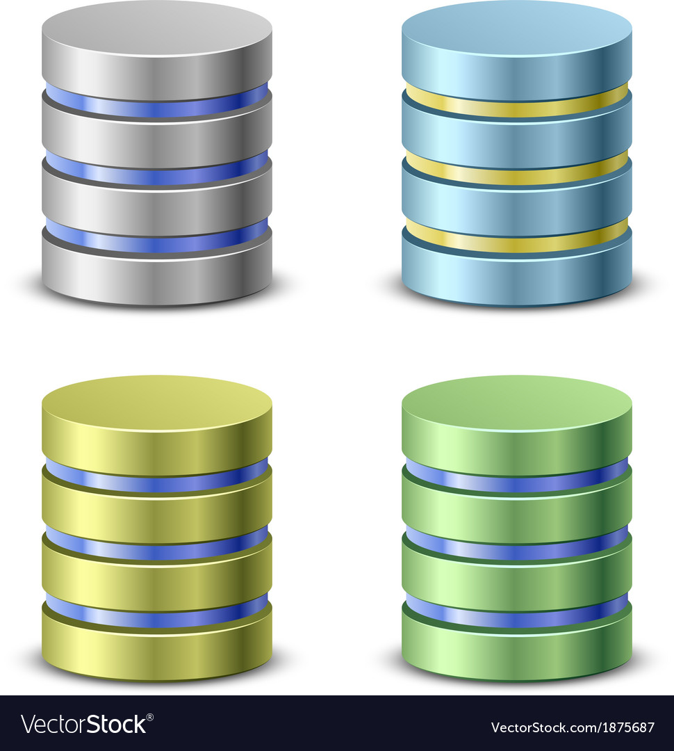 Database Icons Set