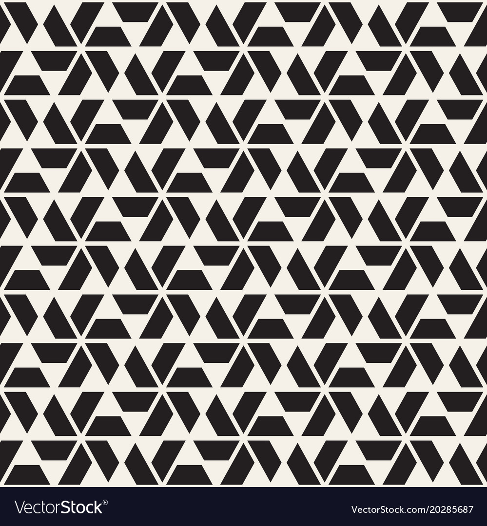 Modern Geometric Hexagonal Pattern