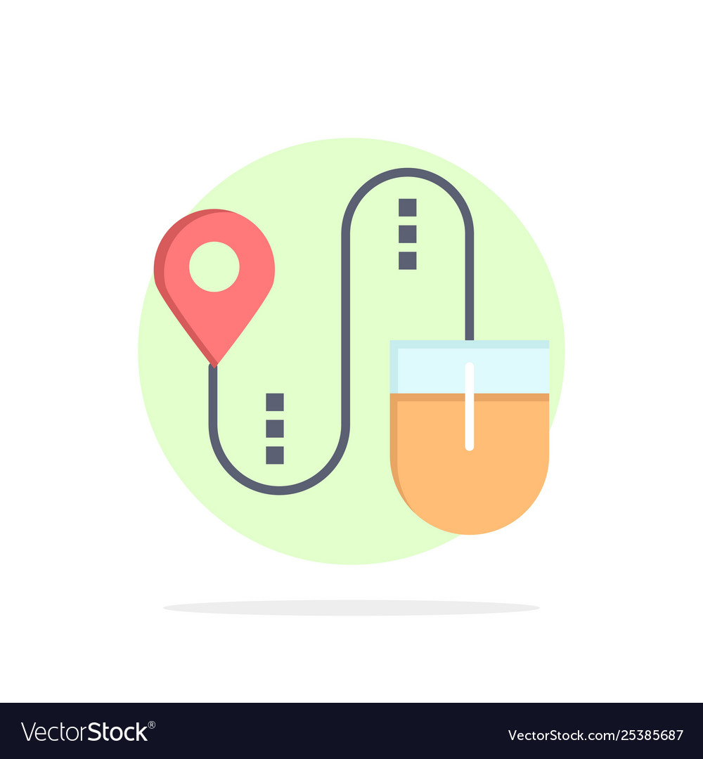 Mouse location search computer abstract circle