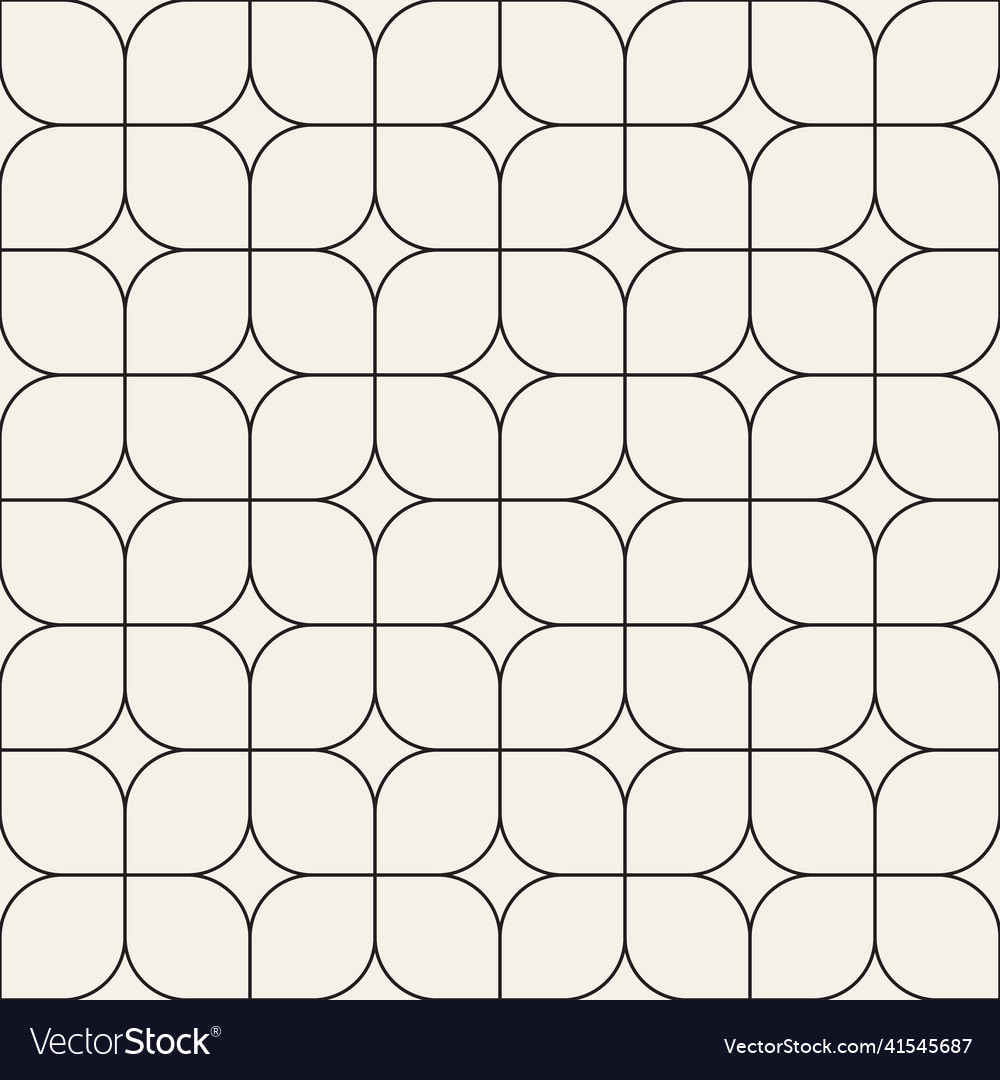 Seamless pattern repeating geometric elements vector image Seamless pattern repeating geometric elements