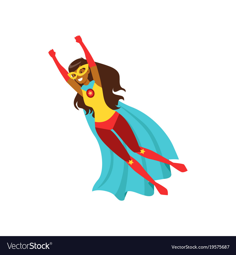 Superhero Girl Afro