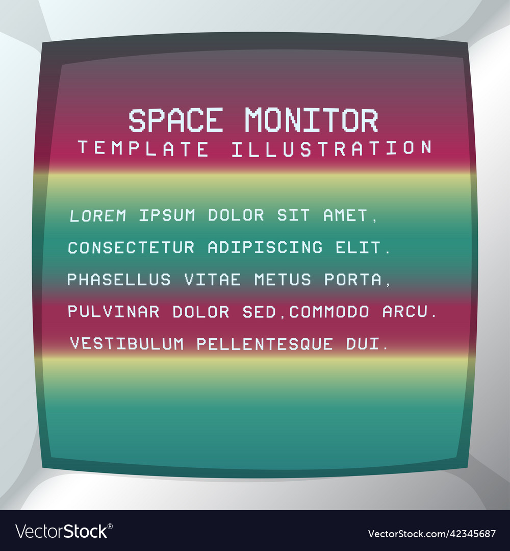 Template space monitor