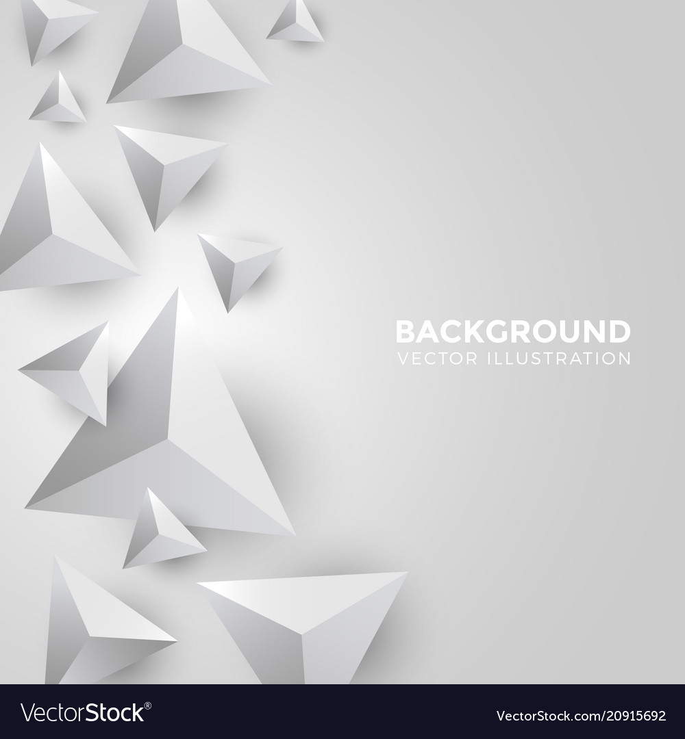 Abstract Shiny Triangle Background