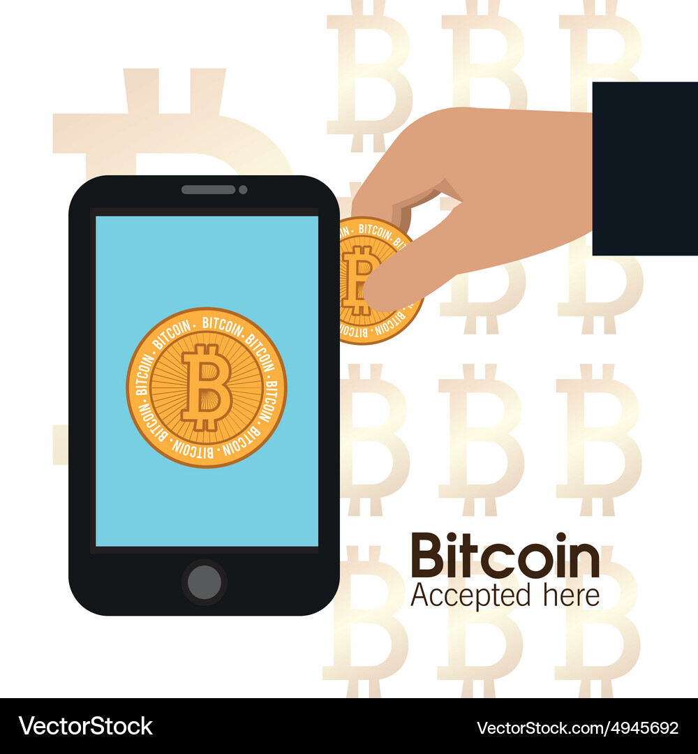 Bitcoin Vector Design Bitcoins design Royalty Free Vector Image - VectorStock