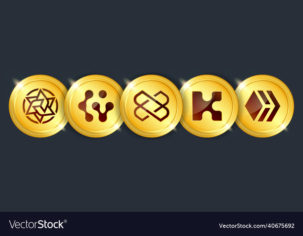 Crypto currency digital payment system blockchain vector image Crypto currency digital payment system blockchain