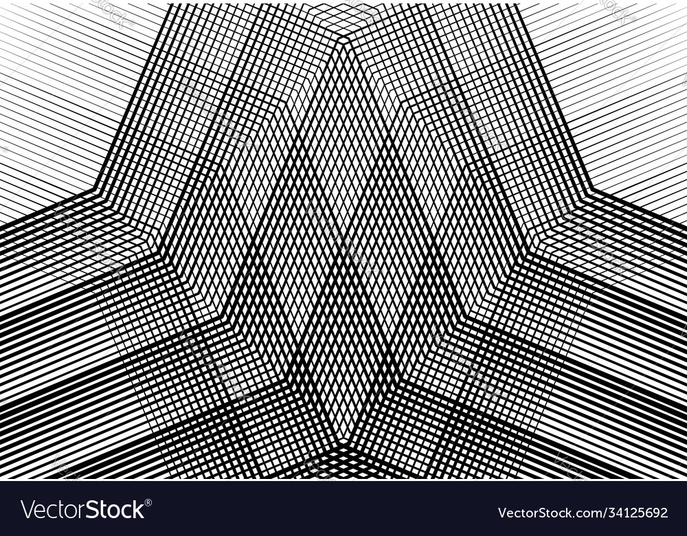 Geometric structure angular angled lines stripes vector image Geometric structure angular angled lines stripes