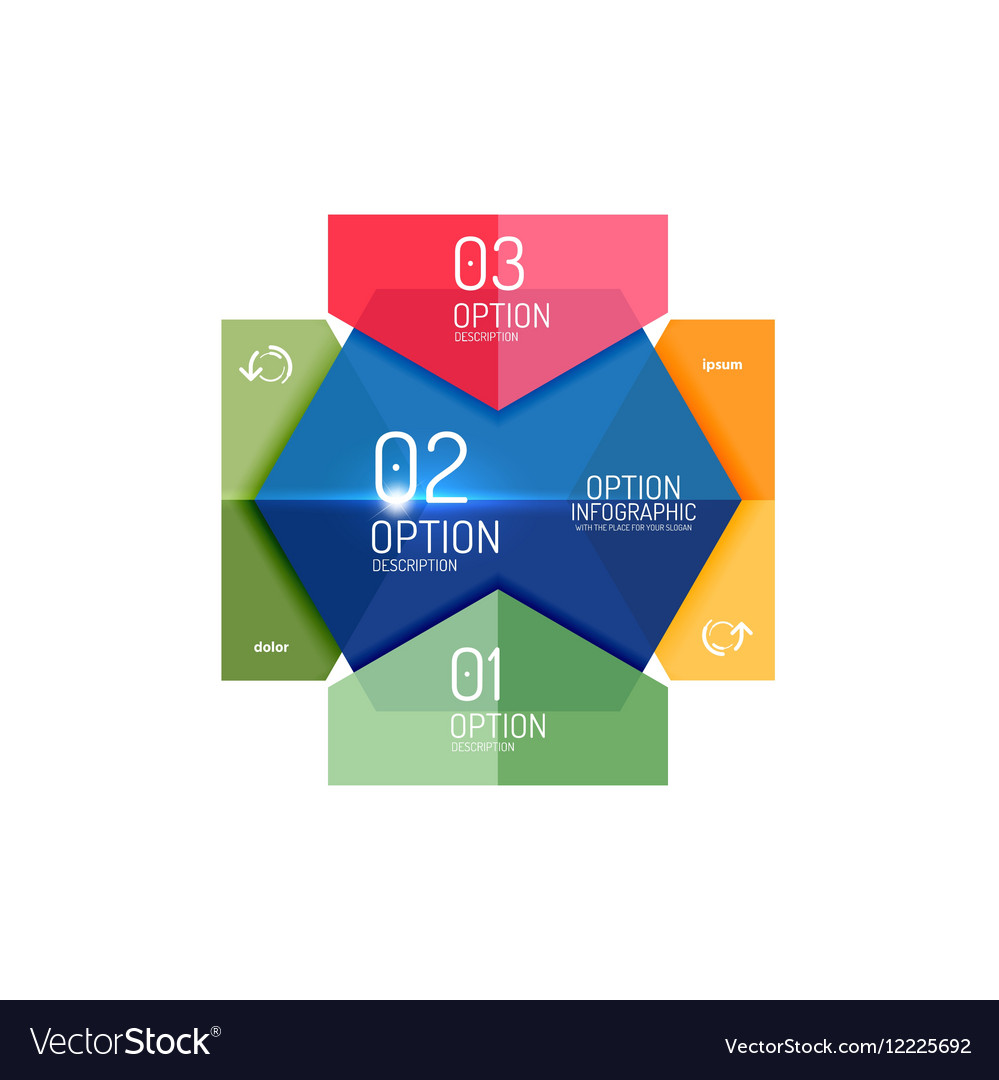 Infographic diagram templates Royalty Free Vector Image Infographic diagram templates Royalty Free Vector Image