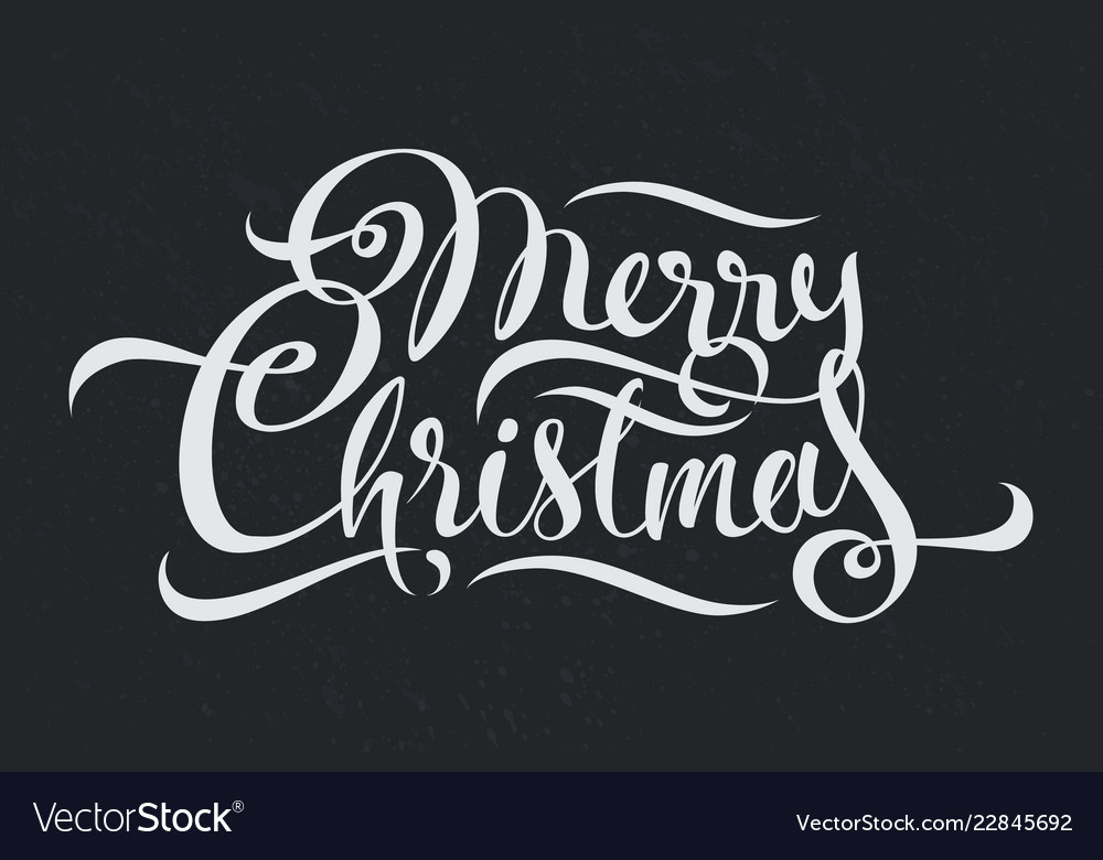 merry christmas text design