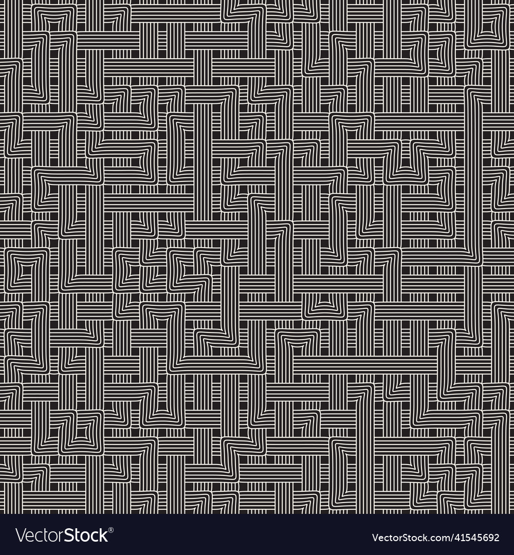 Seamless pattern repeating geometric elements vector image Seamless pattern repeating geometric elements