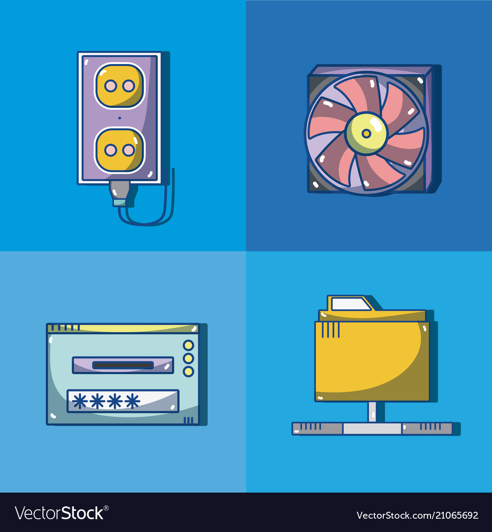 Set of computer hardware