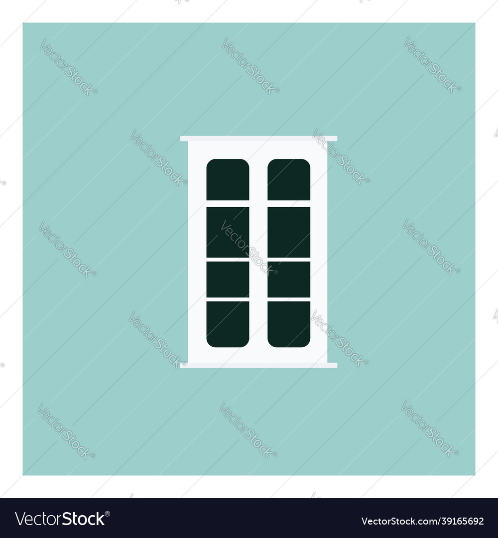 White window on a background