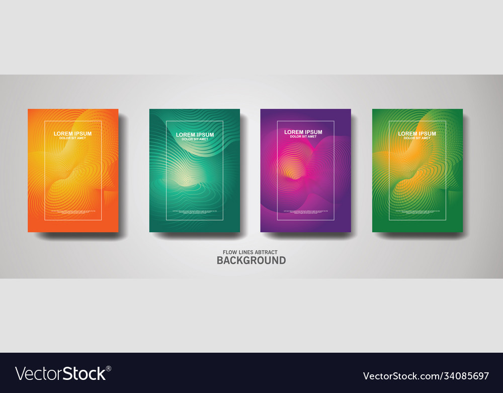 Abstract flow lines pattern background