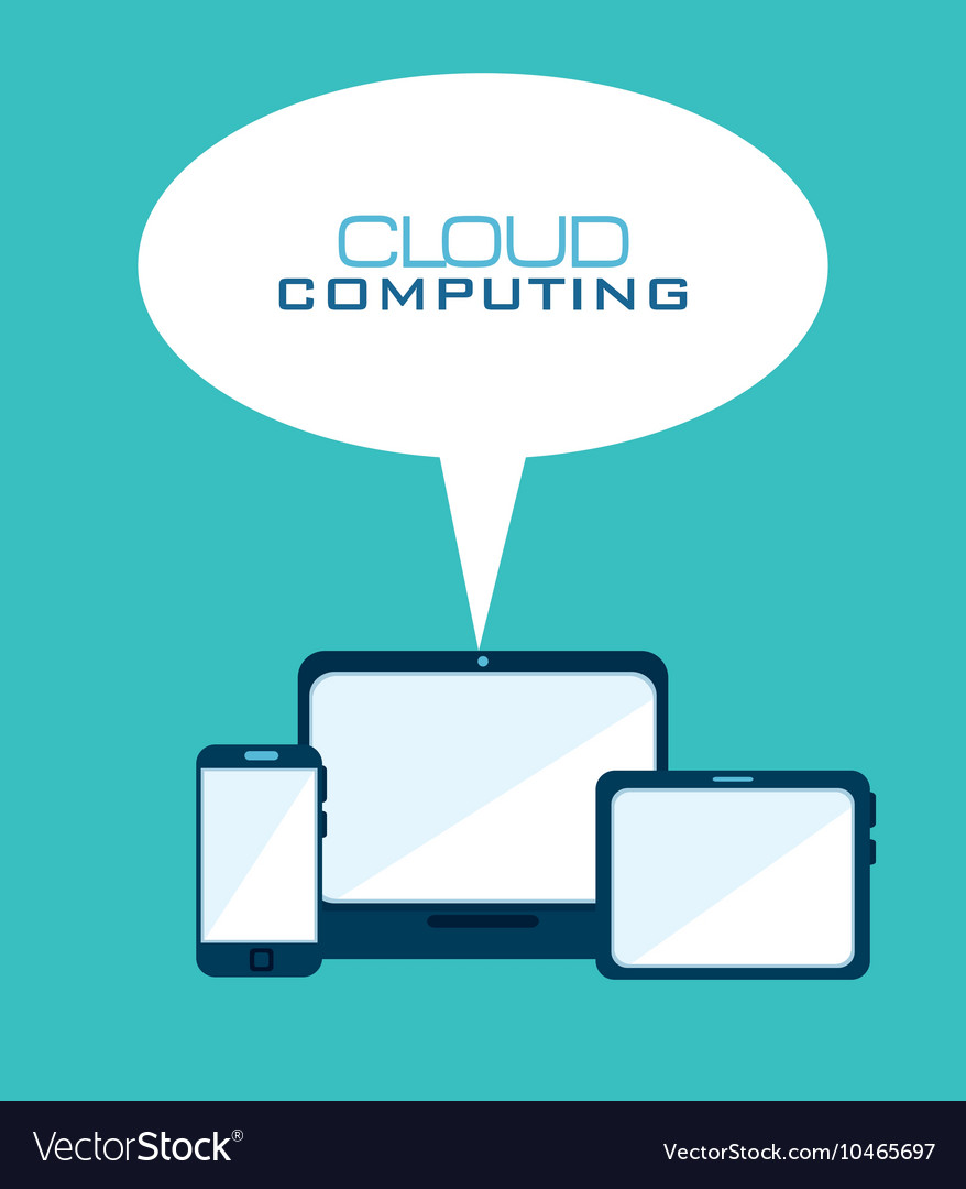 Cloud computing data icon