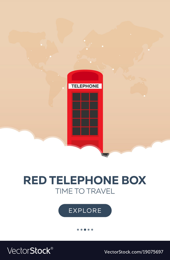 England london red telephone box time to travel