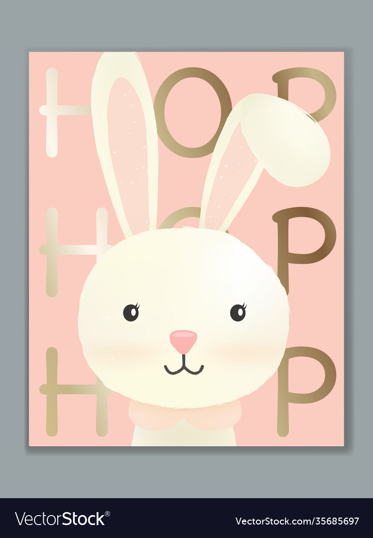 Luxury cartoon animal card des vector image Luxury cartoon animal card des