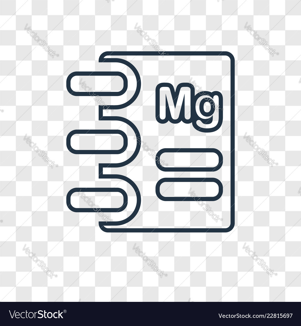 Notes concept linear icon isolated on transparent