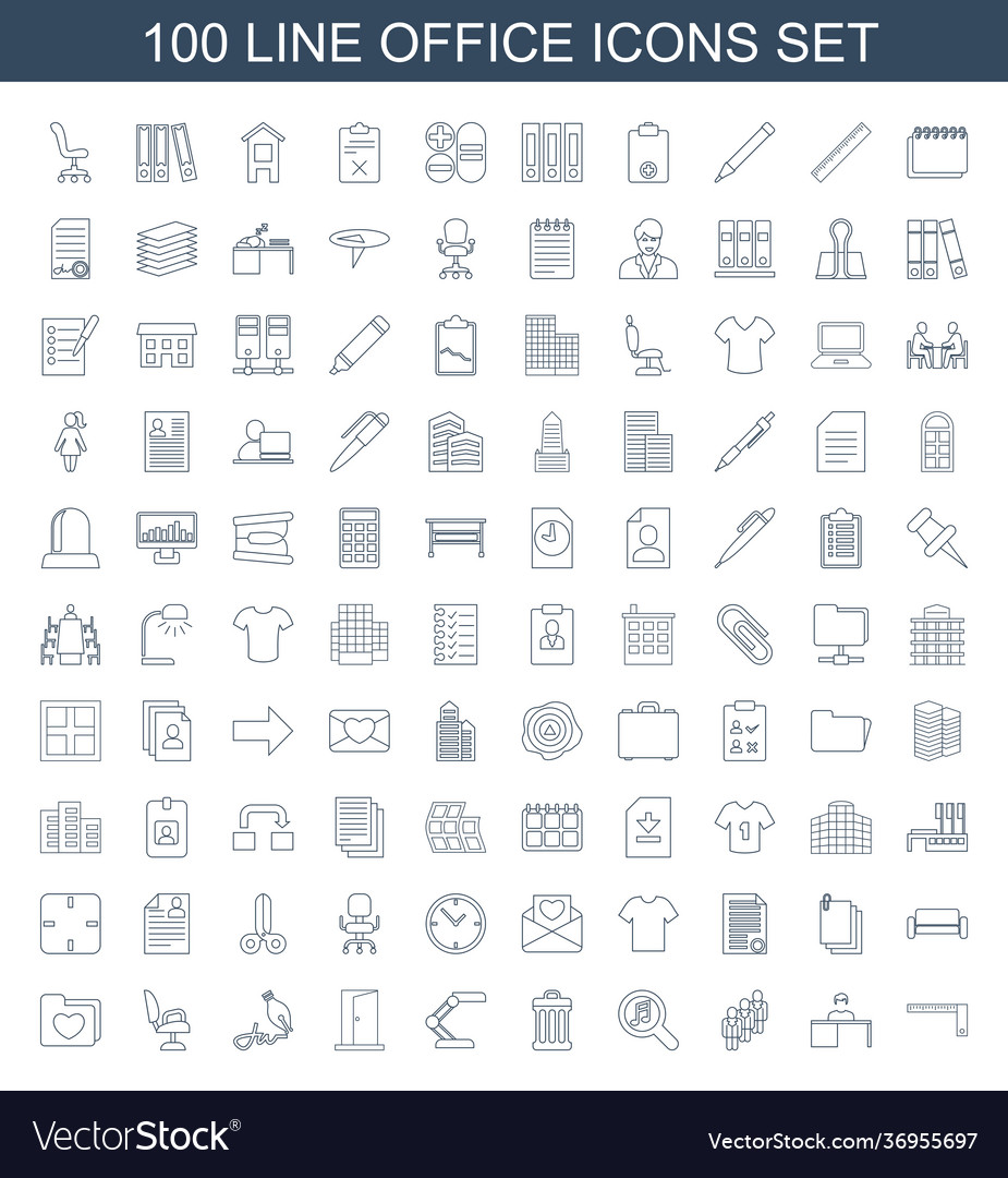 Office icons