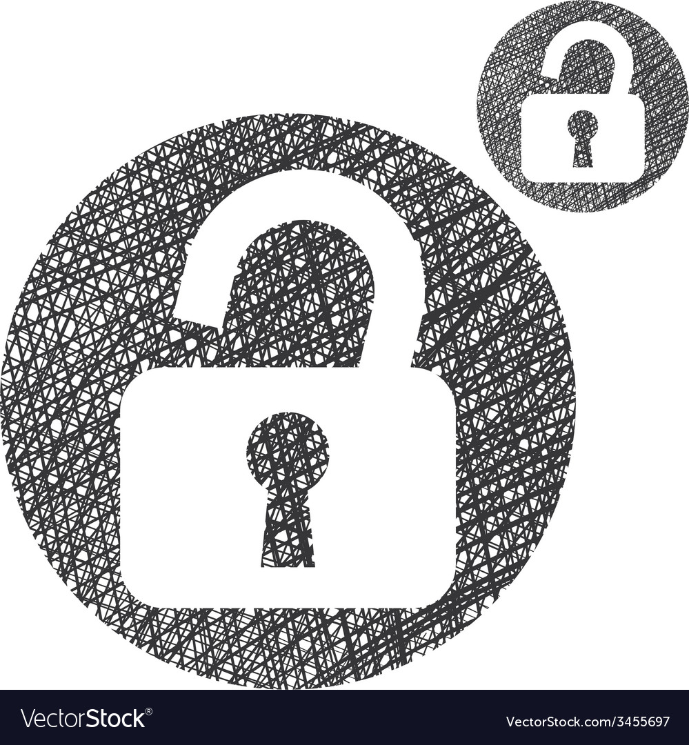 Padlock open lock simple single color icon