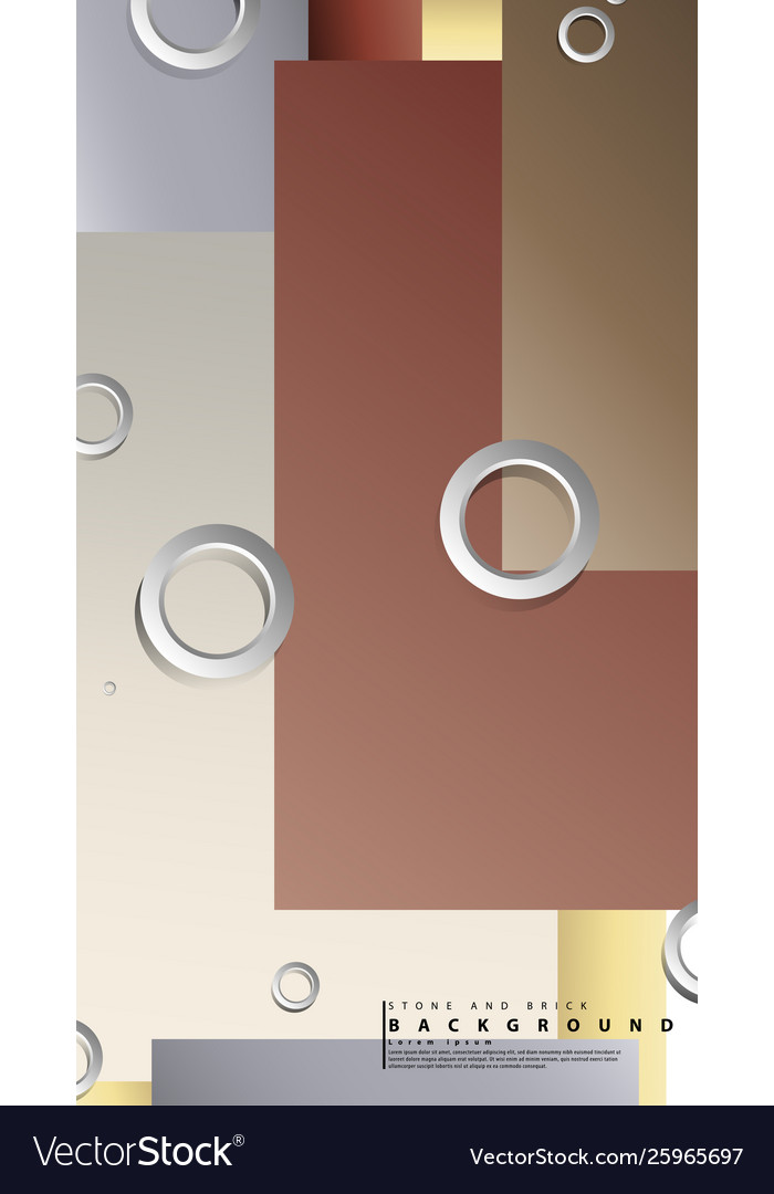 Ring abstract rectangular background with drop vector image Ring abstract rectangular background with drop