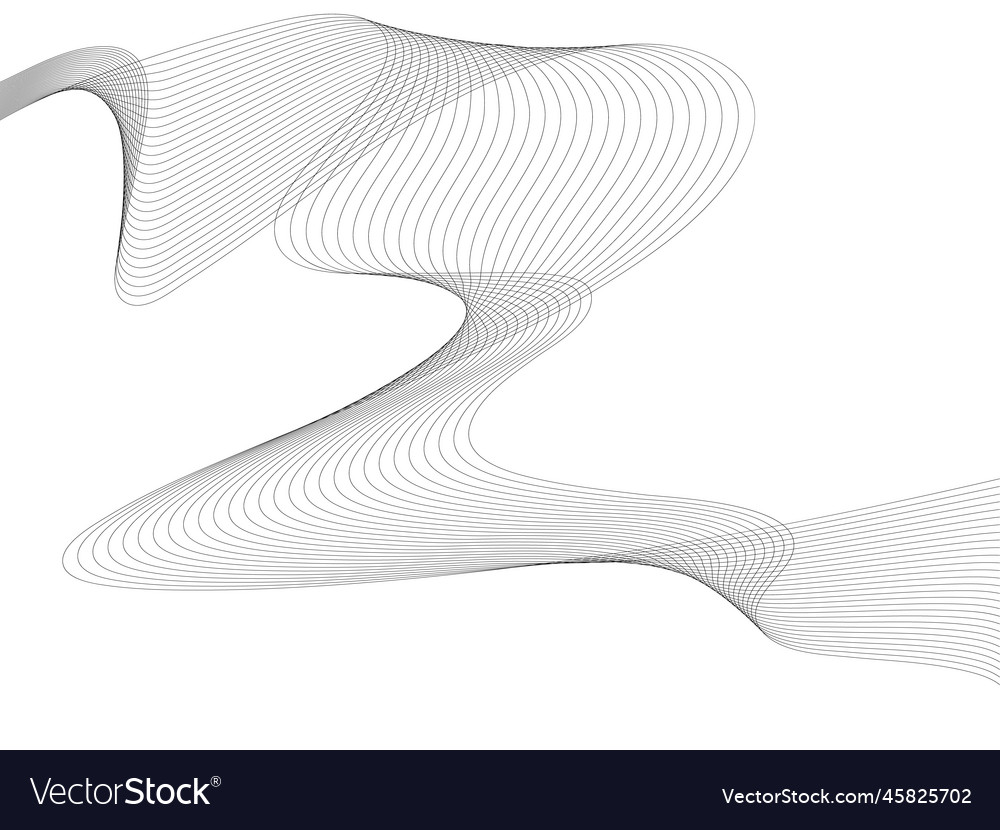 Abstract wave element for design digital vector image Abstract wave element for design digital