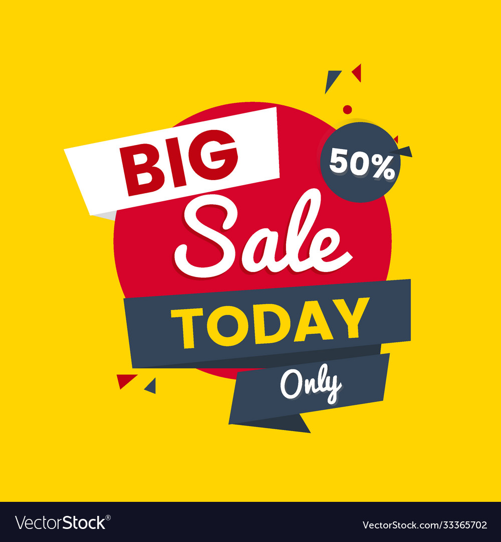 Super sale design colorful template Royalty Free Vector