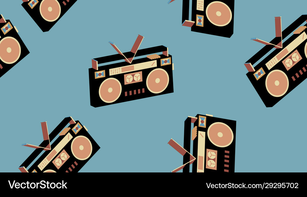 Texture seamless pattern from old vintage Vector Image