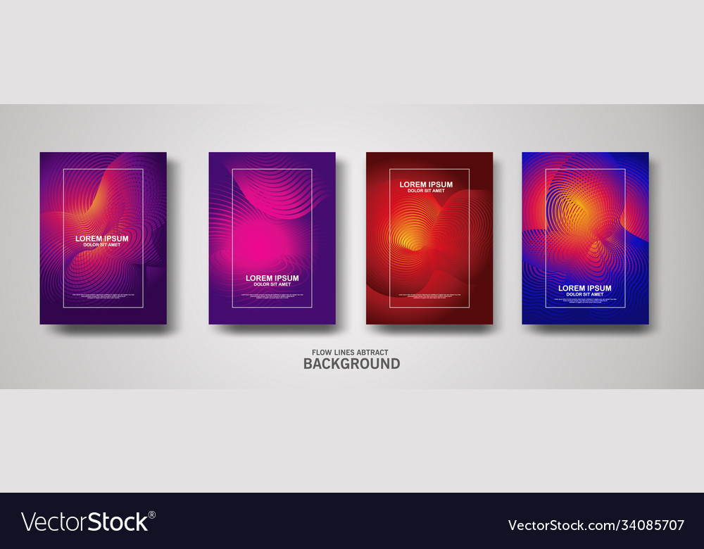 Abstract flow lines pattern background