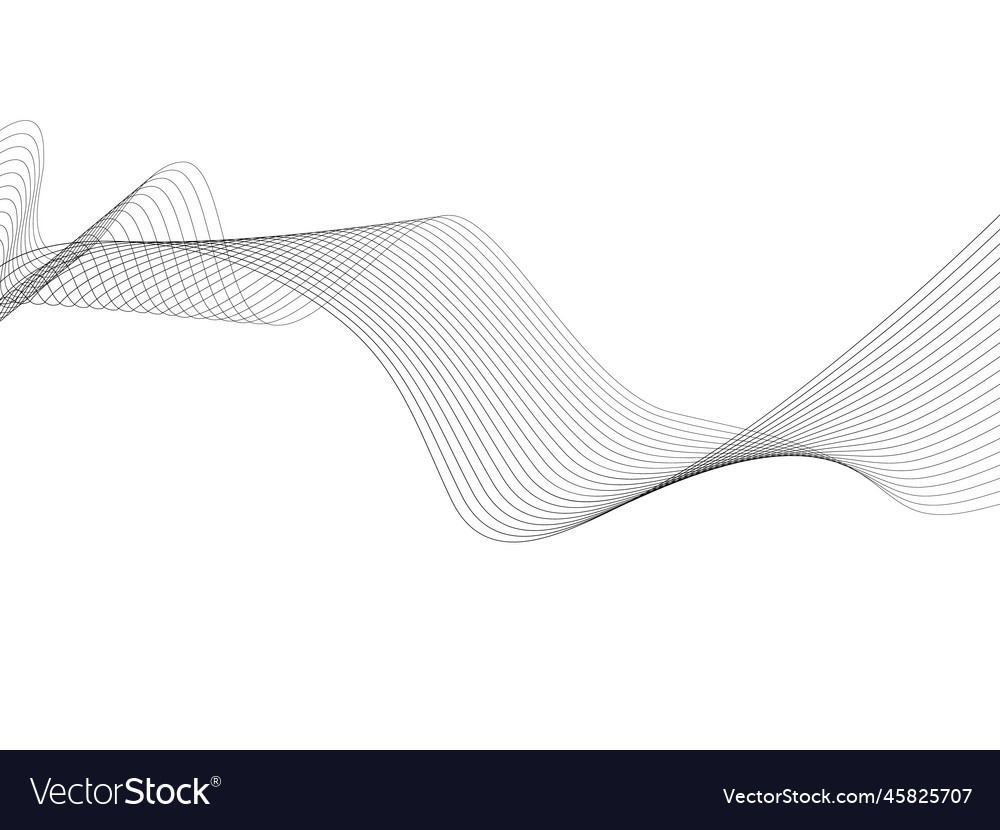 Abstract wave element for design digital Vector Image Abstract wave element for design digital