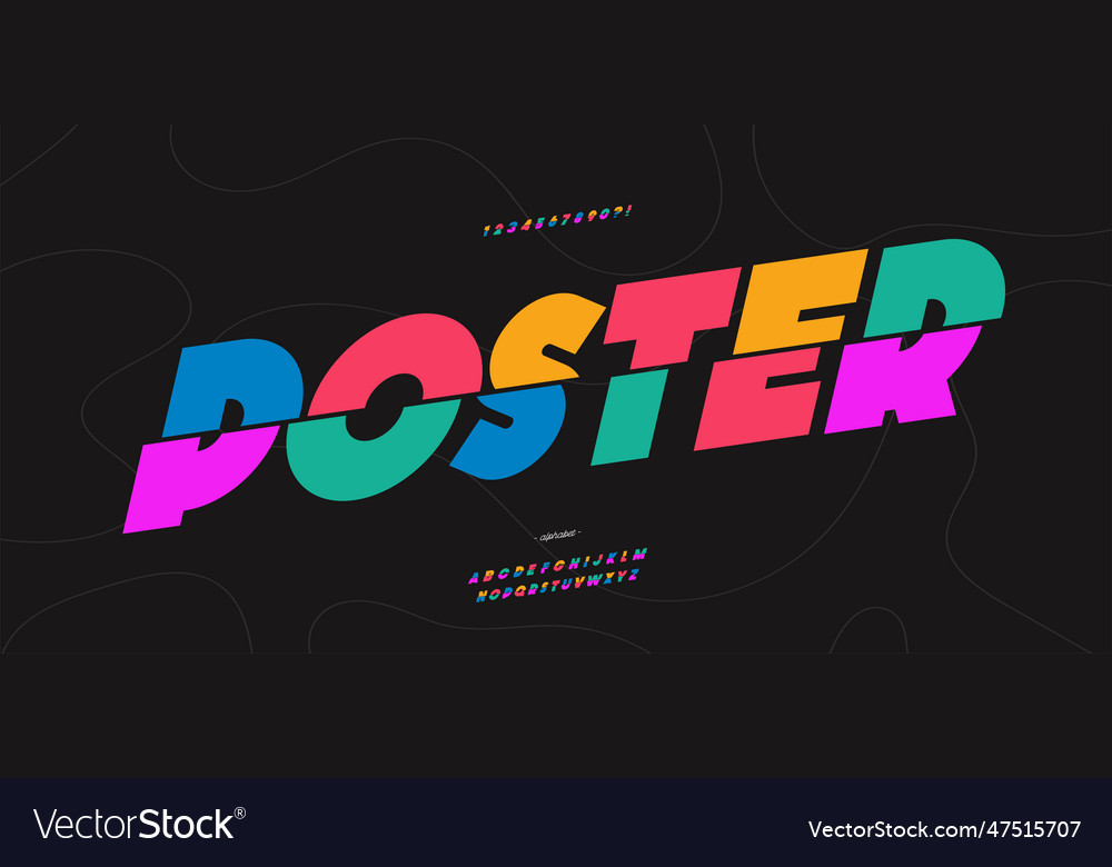 Bold Modern Poster Font