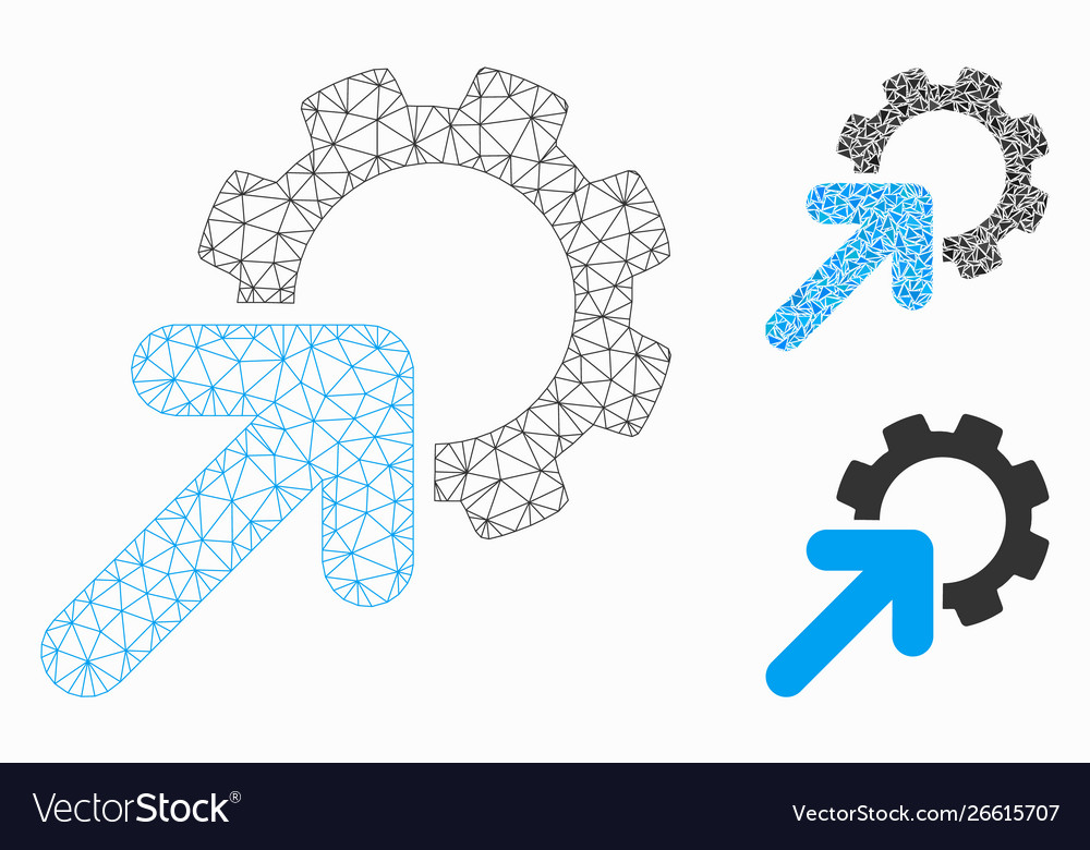 Integration cog mesh 2d model and triangle