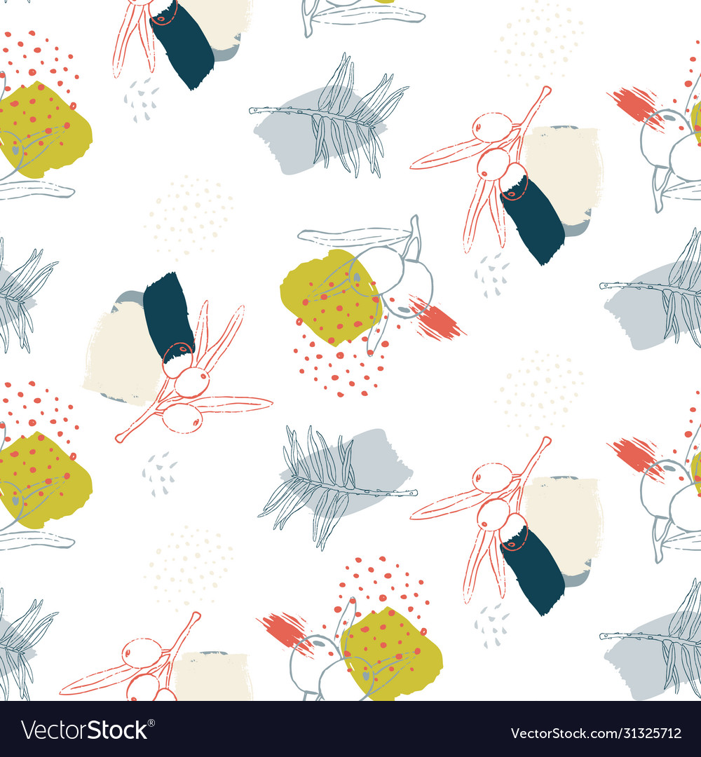 Abstract seamless pattern