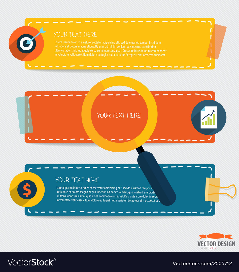 Business working elements for web design